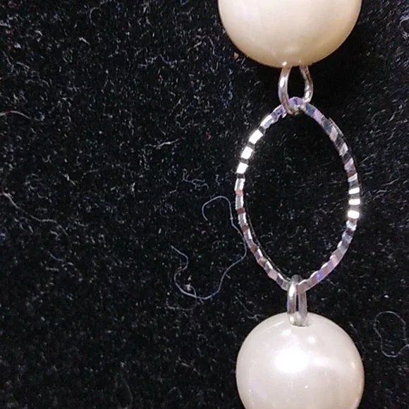 ( Any 2 for $12) Fashion silver-tone & faux pearl necklace - Picture 2 of 7